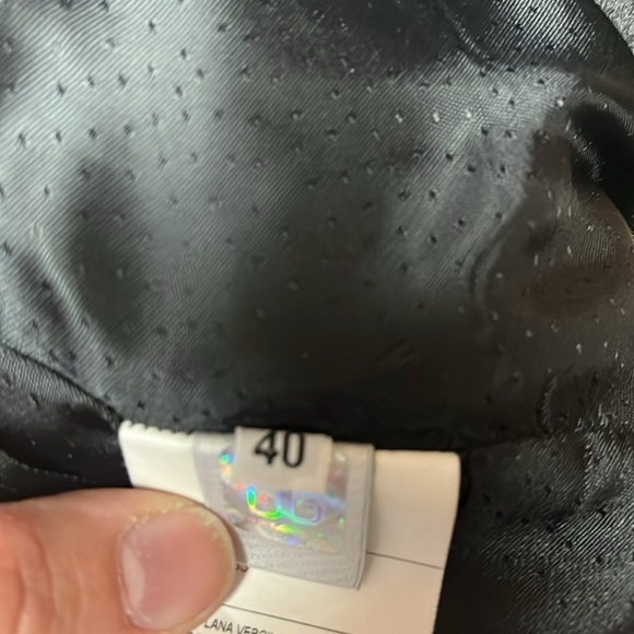 Dolce & Gabbana Women’s Charcoal Gray Wool Cashmere Short Skirt US 4(IT40) - Picture 8 of 10